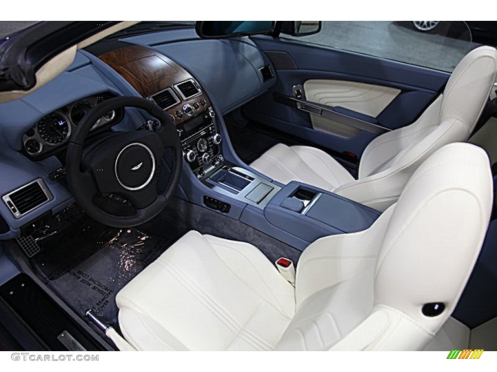 Cream Truffle Interior 2012 Aston Martin V8 Vantage S