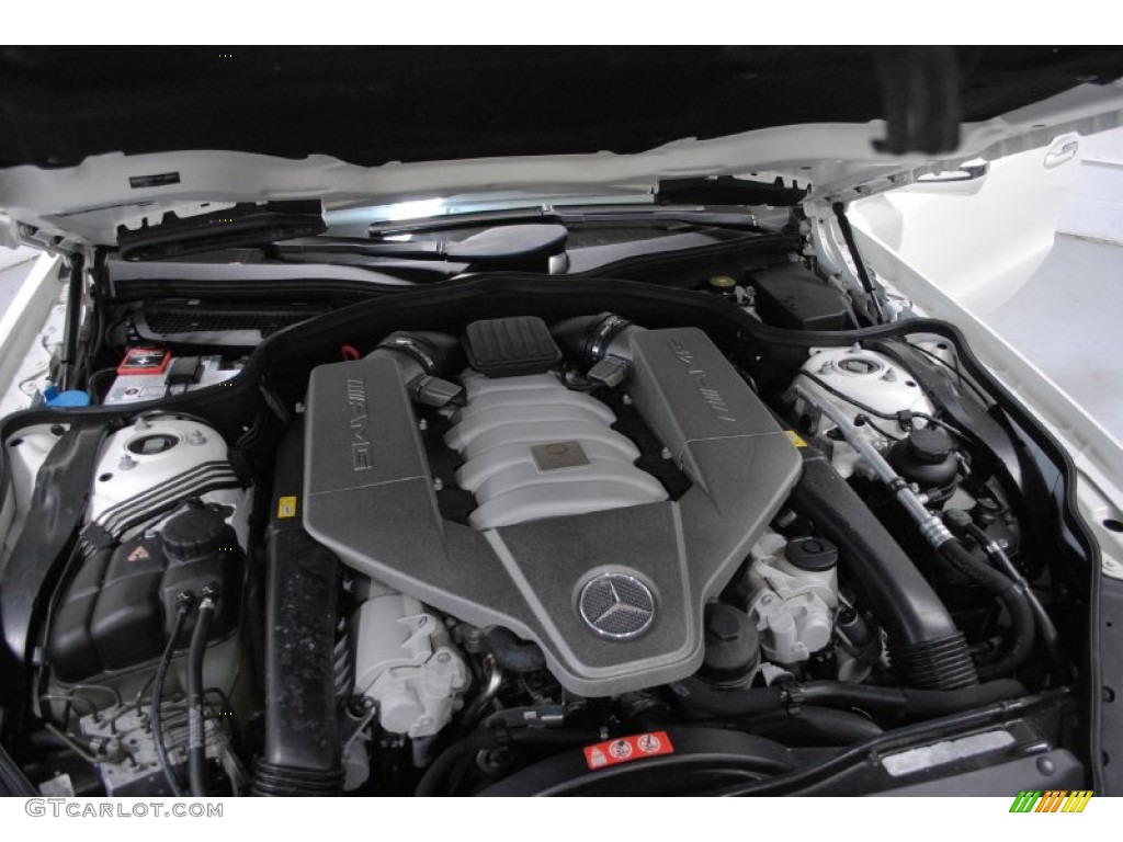 2009 Mercedes-Benz SL 63 AMG Roadster 6.3 Liter AMG DOHC 32-Valve VVT V8 Engine Photo #63788061