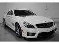 2009 Alabaster White Mercedes-Benz SL 63 AMG Roadster  photo #32