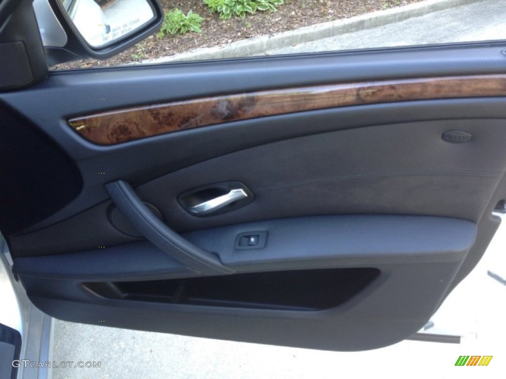 2010 5 Series 535i Sedan - Titanium Silver Metallic / Black photo #22