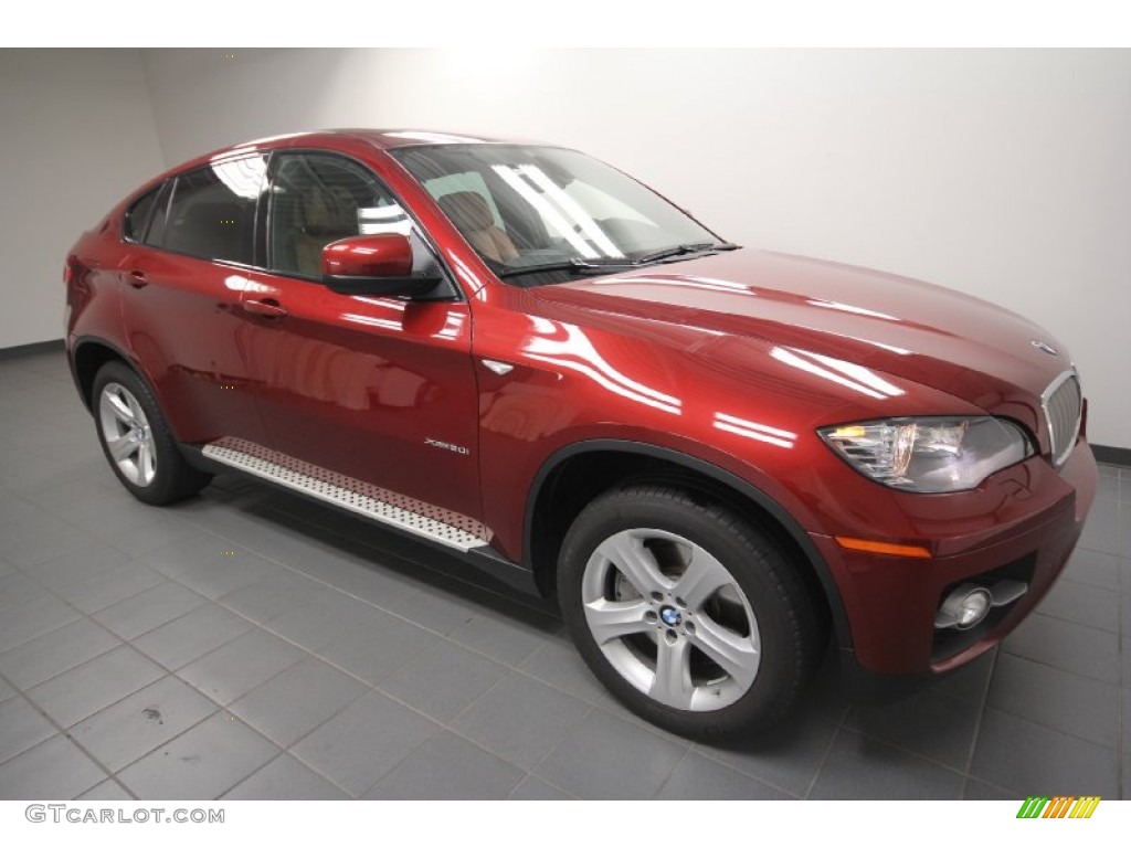 Vermillion Red Metallic 2011 BMW X6 xDrive50i Exterior Photo #63788619