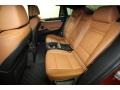 2011 BMW X6 Saddle Brown Interior Rear Seat Photo