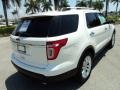 2011 White Platinum Tri-Coat Ford Explorer Limited  photo #6