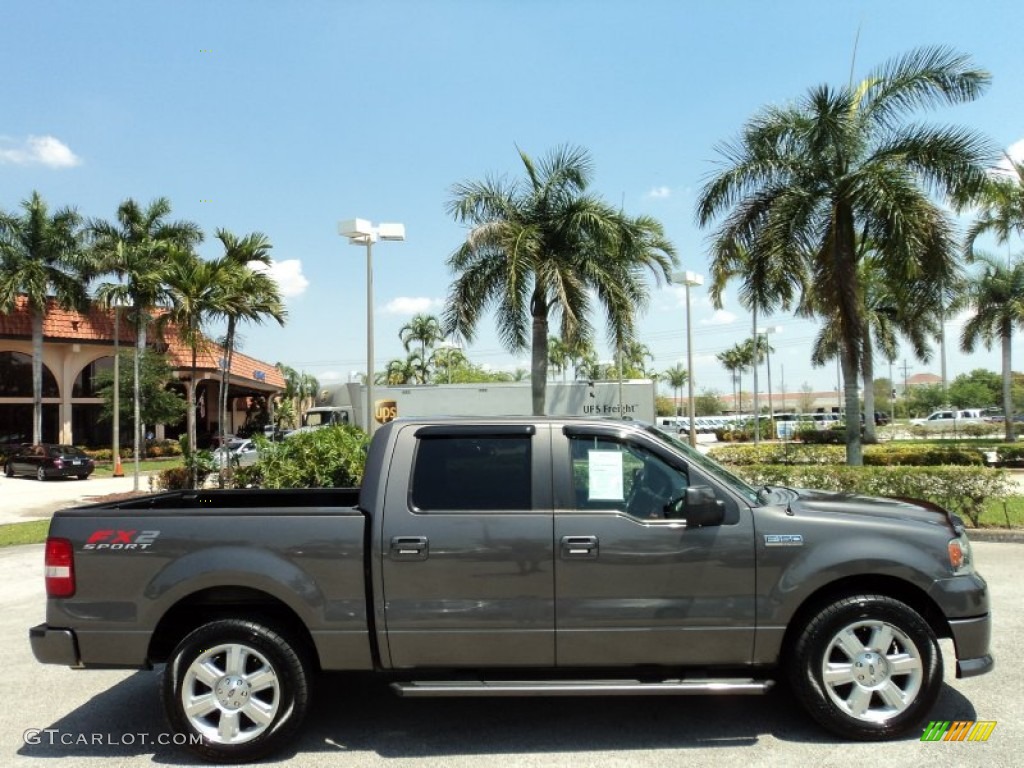 Dark Shadow Grey Metallic 2007 Ford F150 FX2 Sport SuperCrew Exterior Photo #63790167