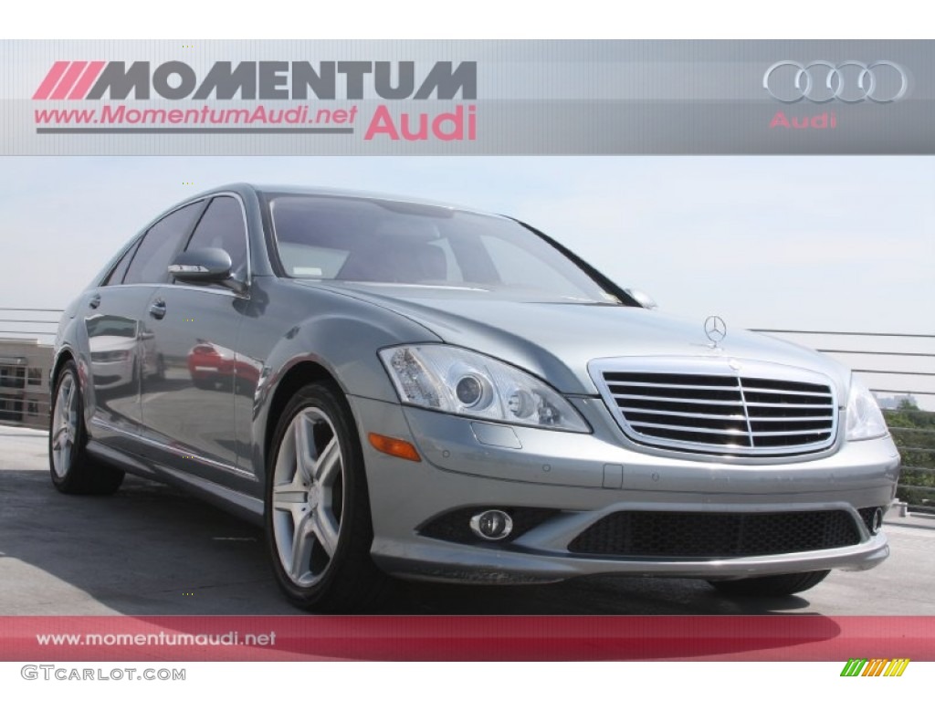 2007 S 550 Sedan - Andorite Grey Metallic / Grey/Dark Grey photo #1