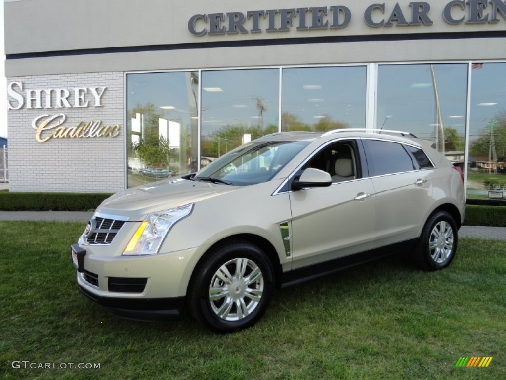 Gold Mist Metallic Cadillac SRX