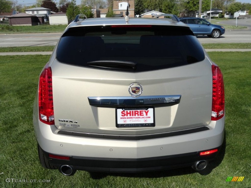 2011 SRX 4 V6 AWD - Gold Mist Metallic / Shale/Brownstone photo #5