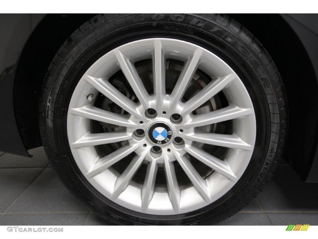 2011 5 Series 535i Sedan - Dark Graphite Metallic / Black photo #12