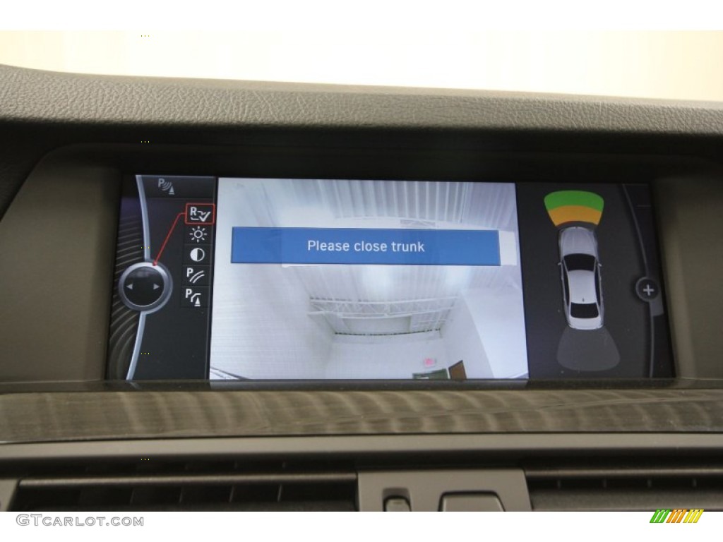 2011 5 Series 535i Sedan - Dark Graphite Metallic / Black photo #23