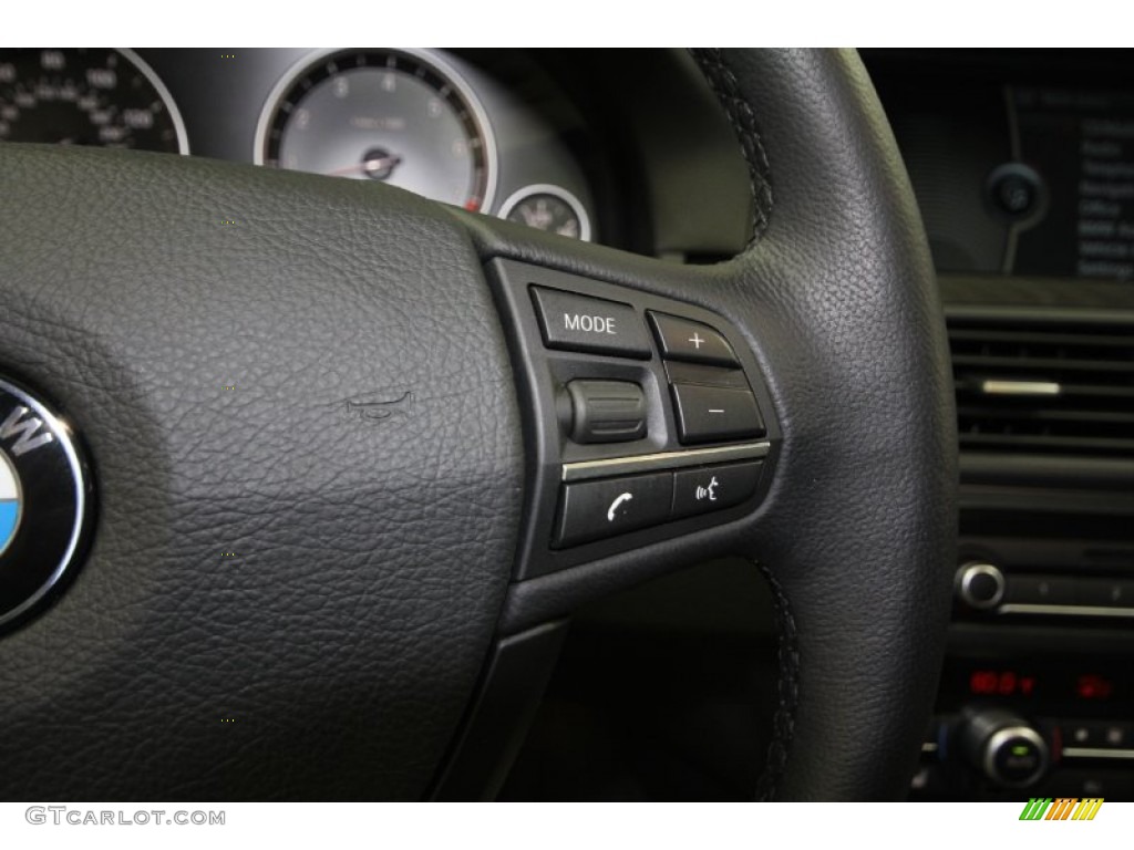 2011 5 Series 535i Sedan - Dark Graphite Metallic / Black photo #30
