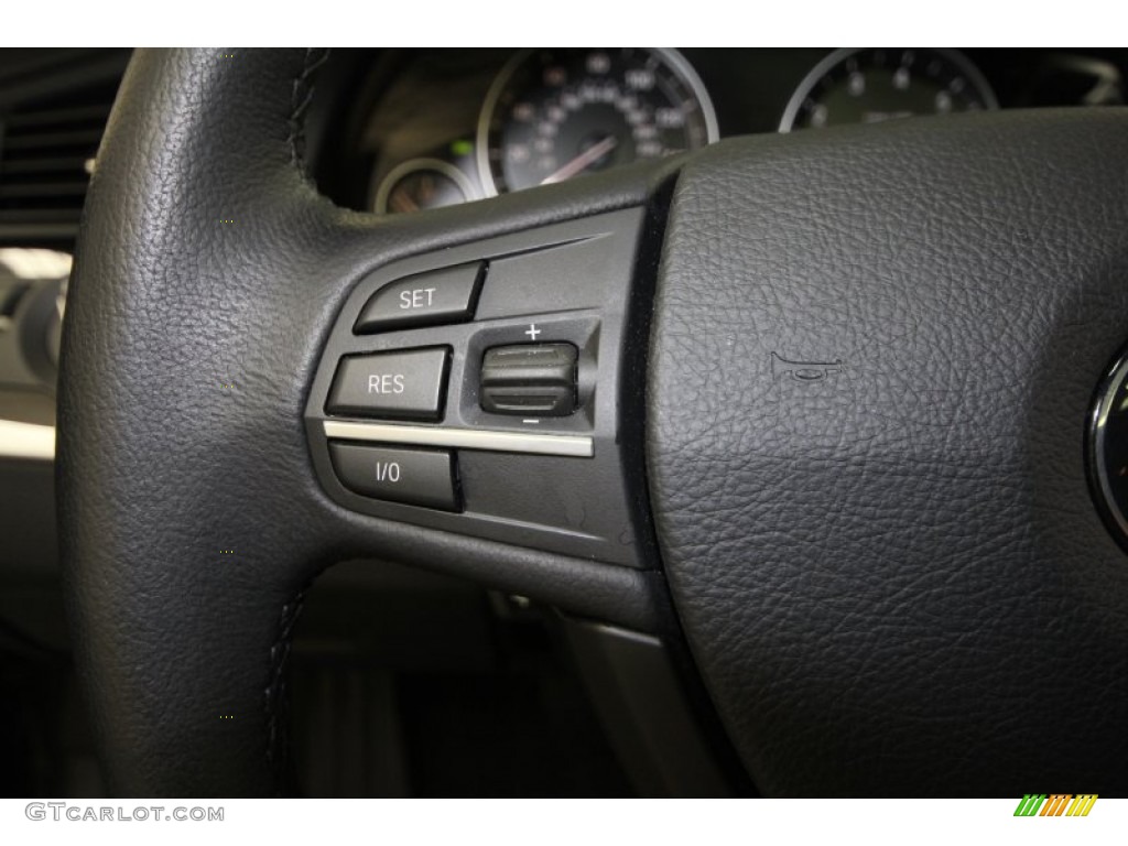 2011 5 Series 535i Sedan - Dark Graphite Metallic / Black photo #31