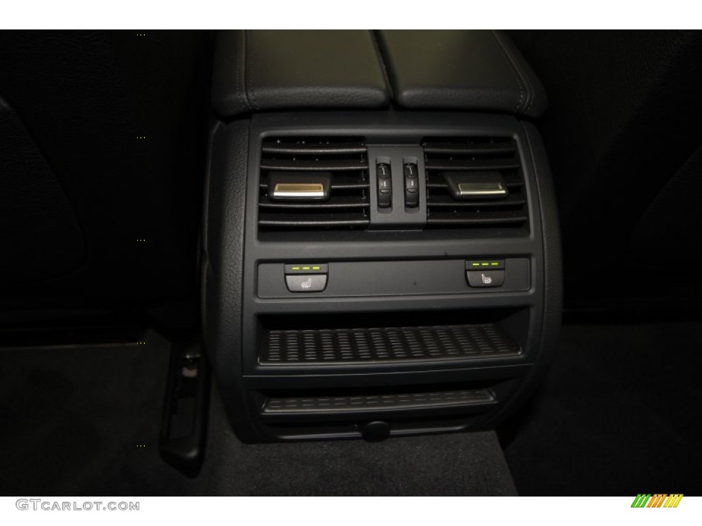 2011 5 Series 535i Sedan - Dark Graphite Metallic / Black photo #36