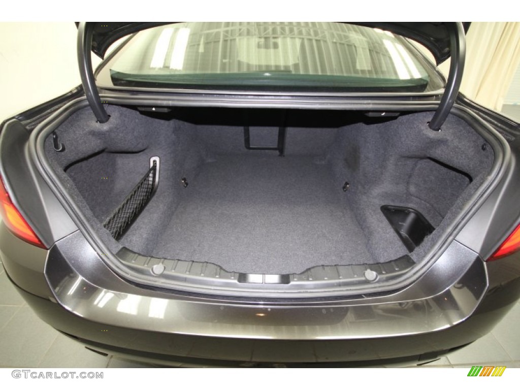 2011 5 Series 535i Sedan - Dark Graphite Metallic / Black photo #37