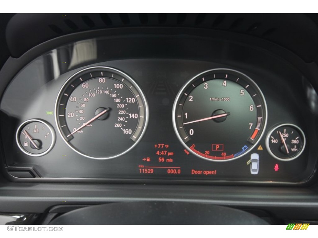 2011 5 Series 535i Sedan - Dark Graphite Metallic / Black photo #49