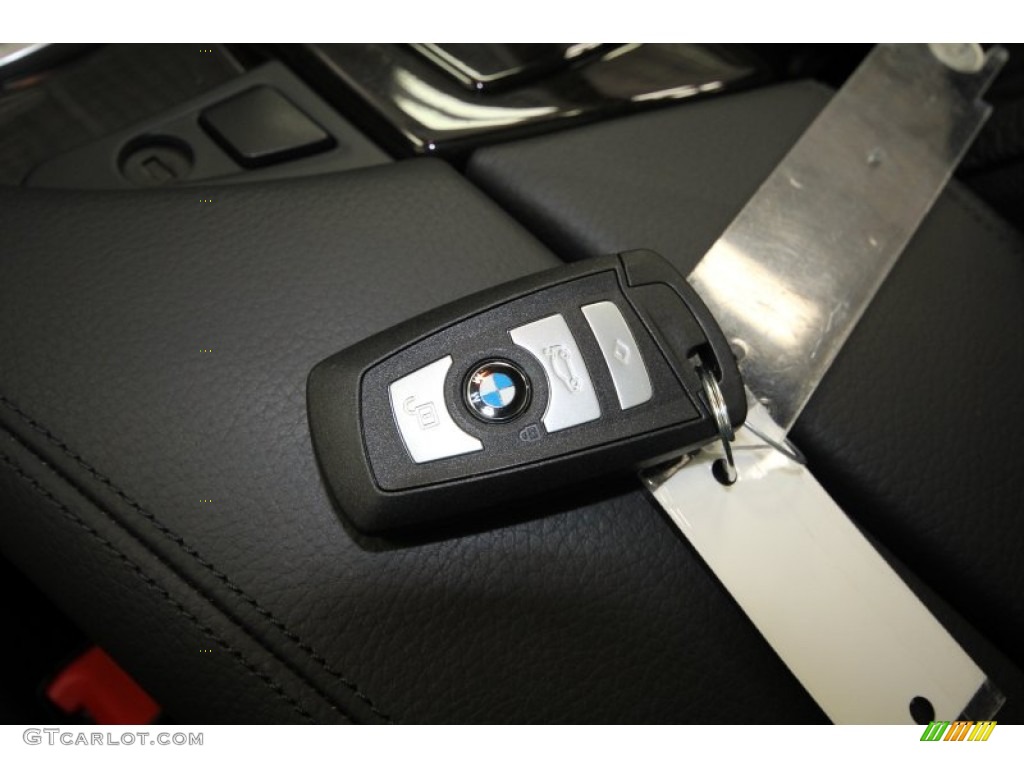 2011 5 Series 535i Sedan - Dark Graphite Metallic / Black photo #50