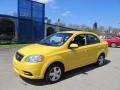 Summer Yellow - Aveo LT Sedan Photo No. 1