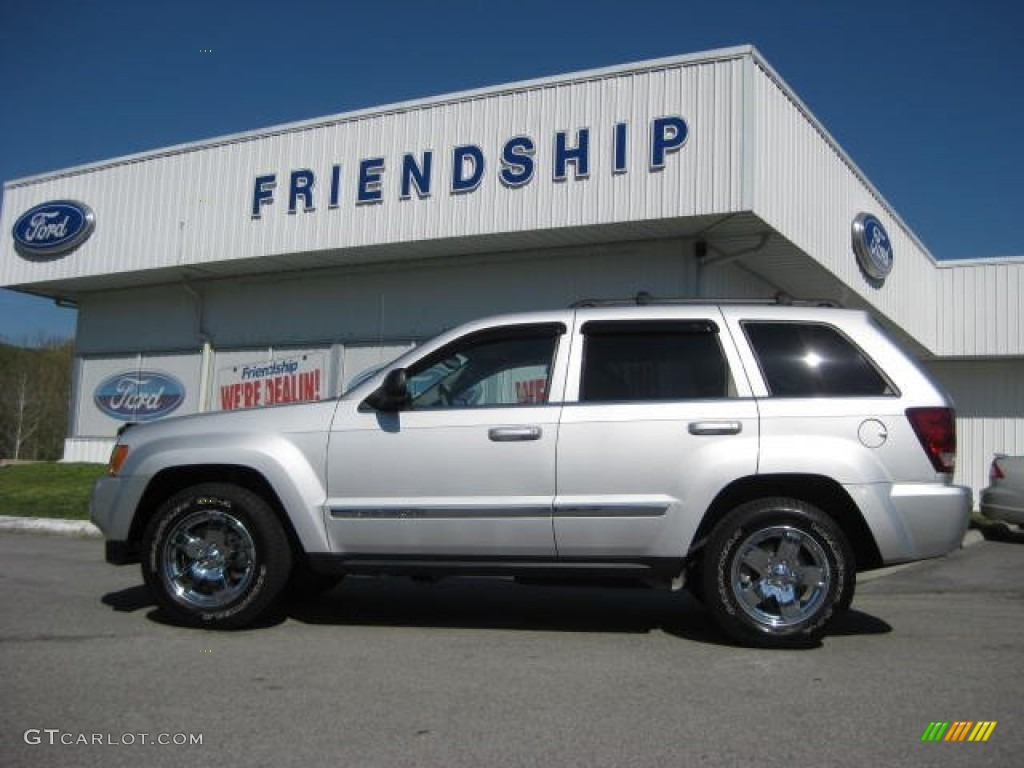 2005 Grand Cherokee Limited - Bright Silver Metallic / Medium Slate Gray photo #1