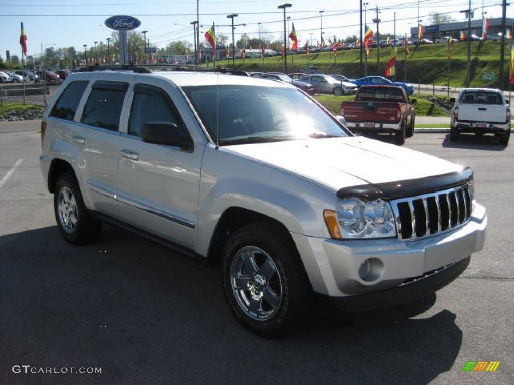 2005 Grand Cherokee Limited - Bright Silver Metallic / Medium Slate Gray photo #4