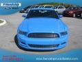 2013 Grabber Blue Ford Mustang V6 Mustang Club of America Edition Coupe  photo #3