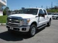 2012 Oxford White Ford F250 Super Duty XLT Crew Cab 4x4  photo #2