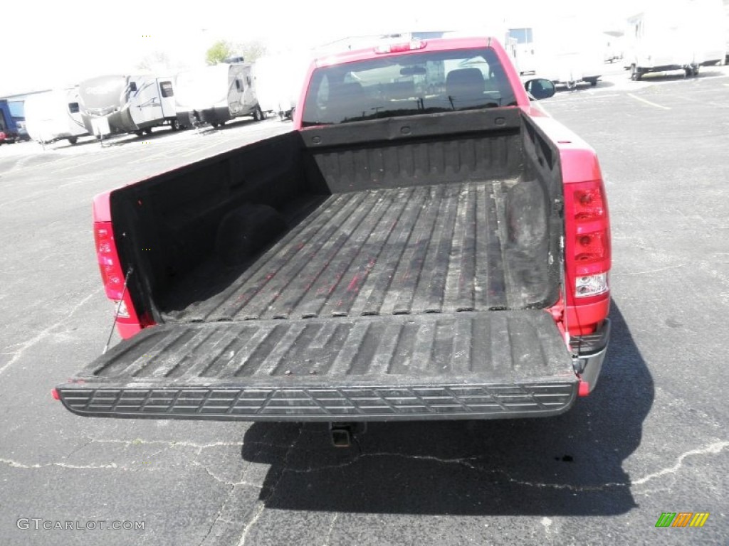 2010 Sierra 1500 Regular Cab 4x4 - Fire Red / Dark Titanium photo #14