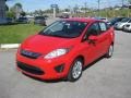 2012 Race Red Ford Fiesta SE Sedan  photo #2