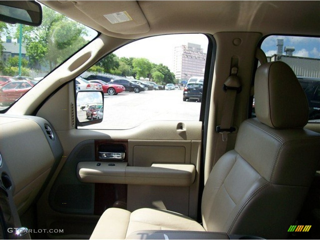 2006 F150 Lariat SuperCrew - Black / Tan photo #8