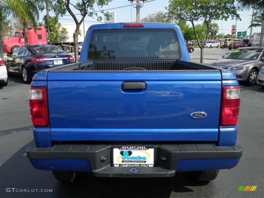 2001 Ranger Edge SuperCab - Bright Island Blue Metallic / Dark Graphite photo #9