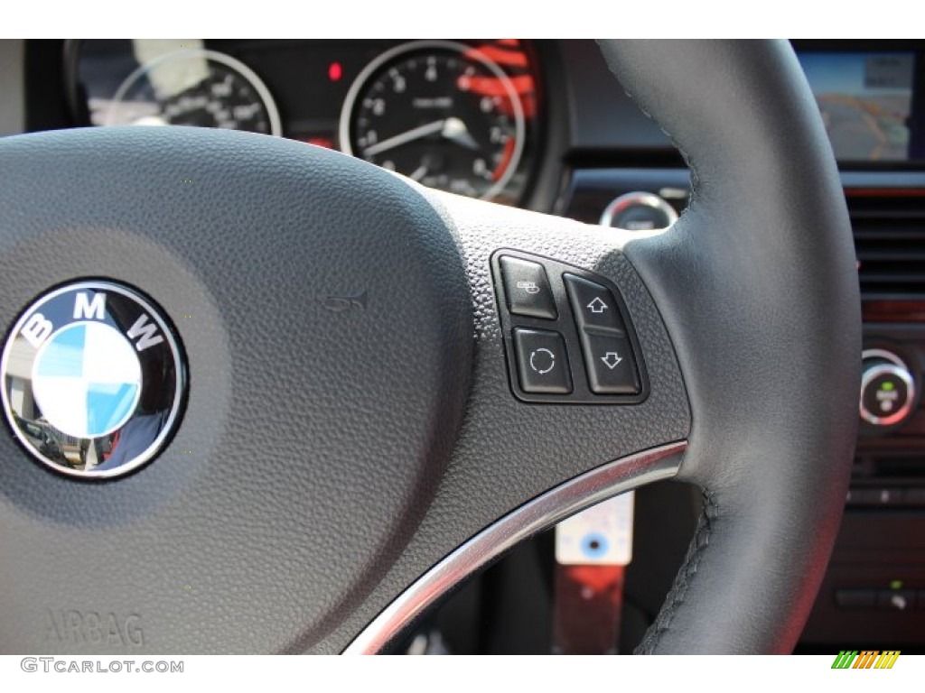 2011 3 Series 335i xDrive Coupe - Mineral White Metallic / Coral Red/Black Dakota Leather photo #16