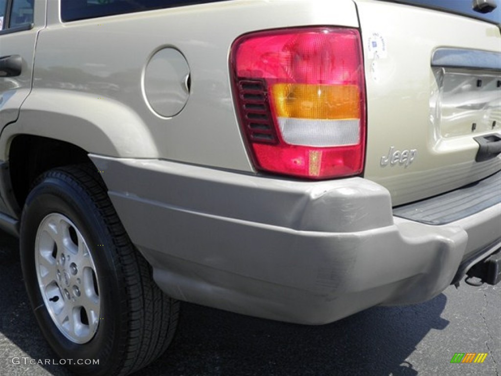 2000 Grand Cherokee Laredo - Champagne Pearlcoat / Camel photo #8