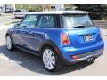 2008 Lightning Blue Metallic Mini Cooper S Hardtop  photo #7