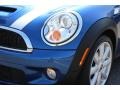 2008 Lightning Blue Metallic Mini Cooper S Hardtop  photo #29