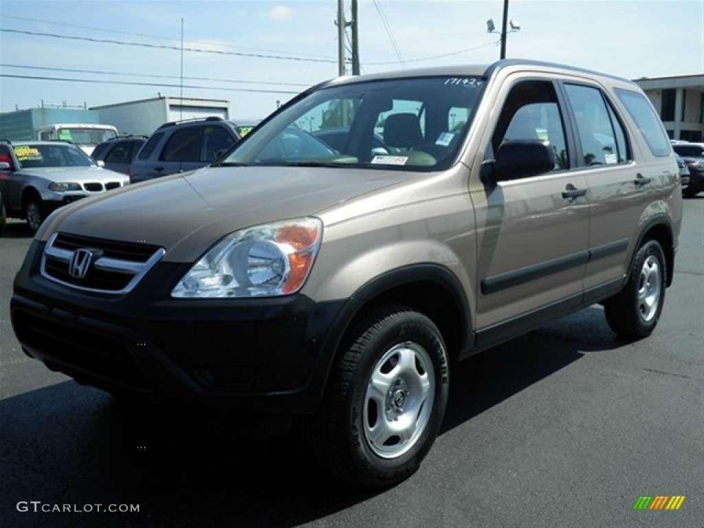 2003 CR-V LX - Mojave Mist Metallic / Saddle photo #5