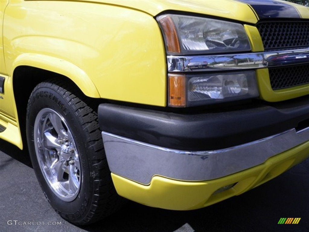 2003 Silverado 1500 LS Extended Cab - Wheatland Yellow / Dark Charcoal photo #2