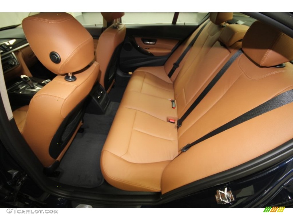 2012 BMW 3 Series 328i Sedan Rear Seat Photo #63800922