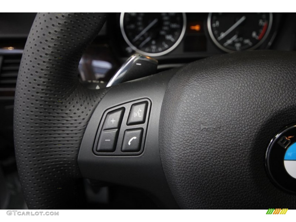 2012 3 Series 335i Coupe - Titanium Silver Metallic / Black photo #22