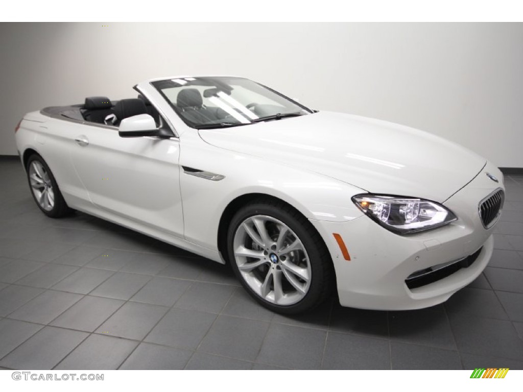 Mineral White Metallic BMW 6 Series