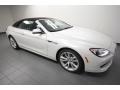 Mineral White Metallic 2012 BMW 6 Series 640i Convertible Exterior