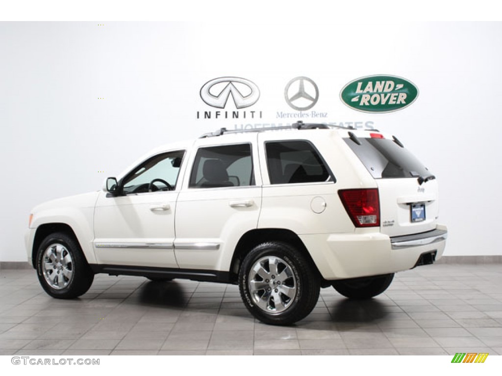 2008 Grand Cherokee Limited 4x4 - Stone White / Dark Slate Gray/Light Graystone photo #5