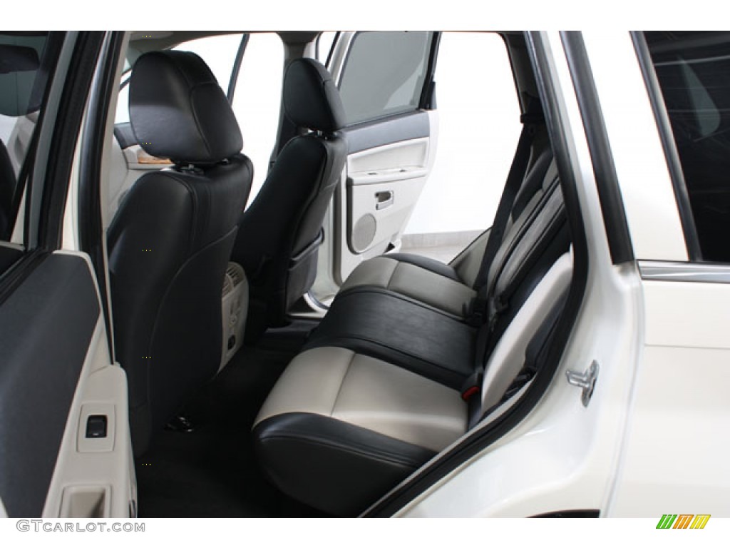 2008 Grand Cherokee Limited 4x4 - Stone White / Dark Slate Gray/Light Graystone photo #19