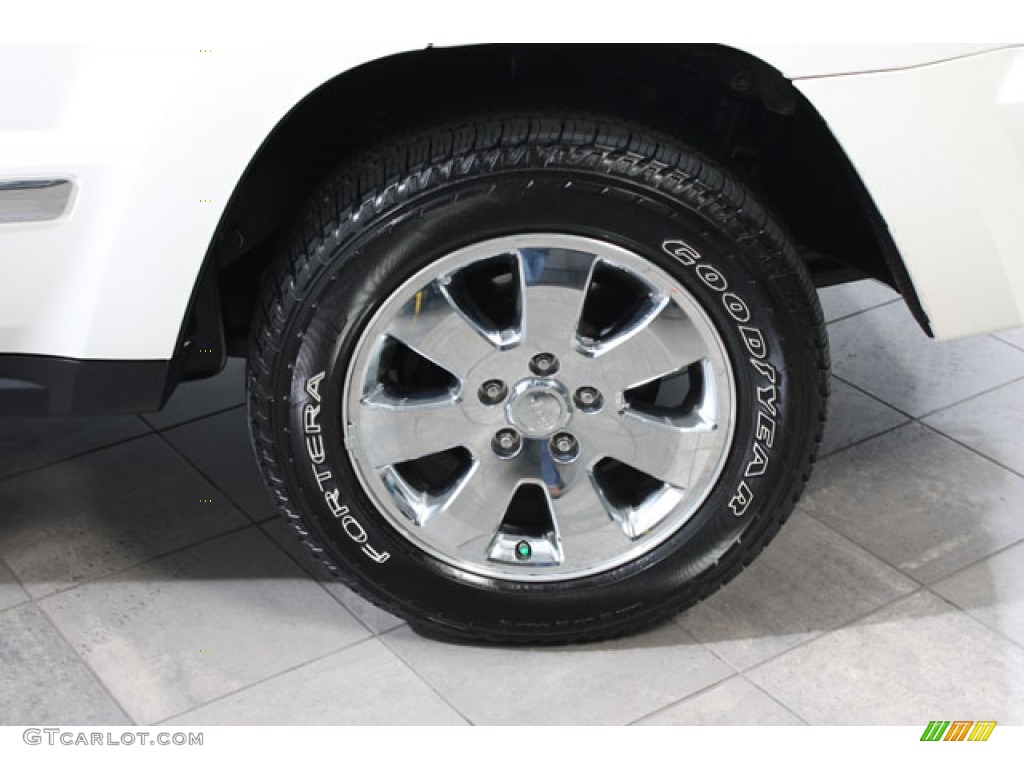 2008 Grand Cherokee Limited 4x4 - Stone White / Dark Slate Gray/Light Graystone photo #29