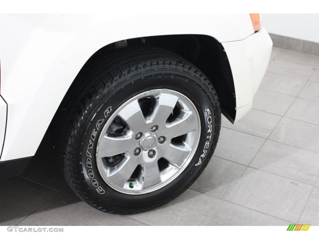 2008 Grand Cherokee Limited 4x4 - Stone White / Dark Slate Gray/Light Graystone photo #31