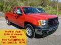 Fire Red 2012 GMC Sierra 1500 Extended Cab 4x4