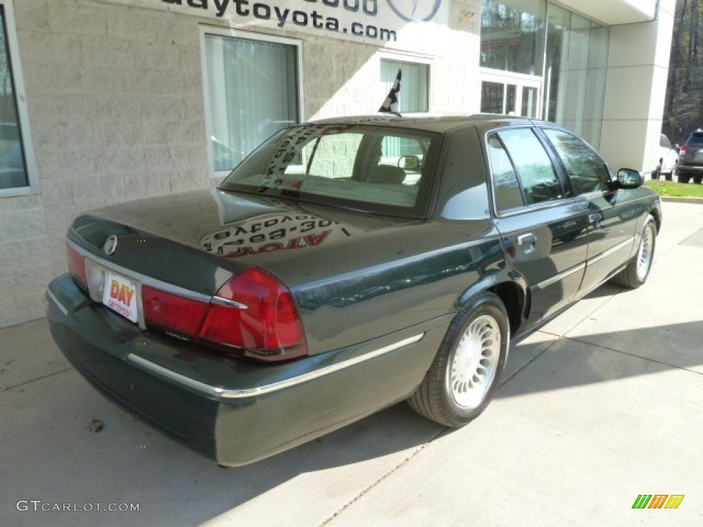 2002 Grand Marquis LS - Aspen Green Metallic / Light Graphite Grey photo #2