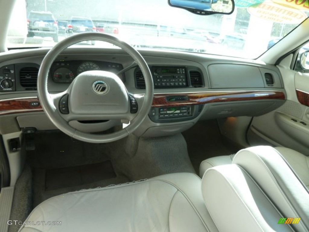 2002 Grand Marquis LS - Aspen Green Metallic / Light Graphite Grey photo #10