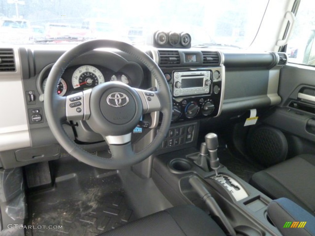 2012 FJ Cruiser 4WD - Black / Dark Charcoal photo #10