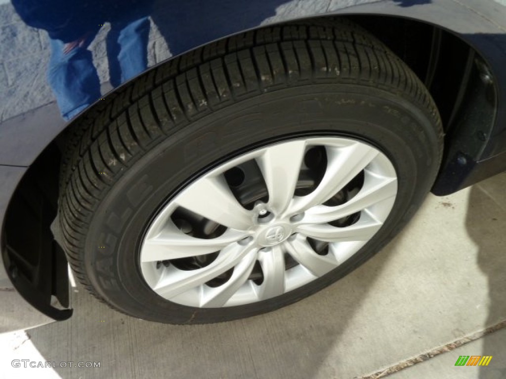 2012 Corolla LE - Nautical Blue Metallic / Bisque photo #7