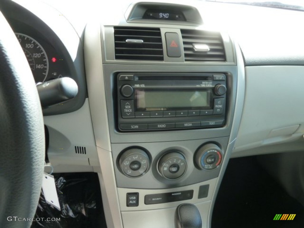 2012 Corolla LE - Nautical Blue Metallic / Bisque photo #13