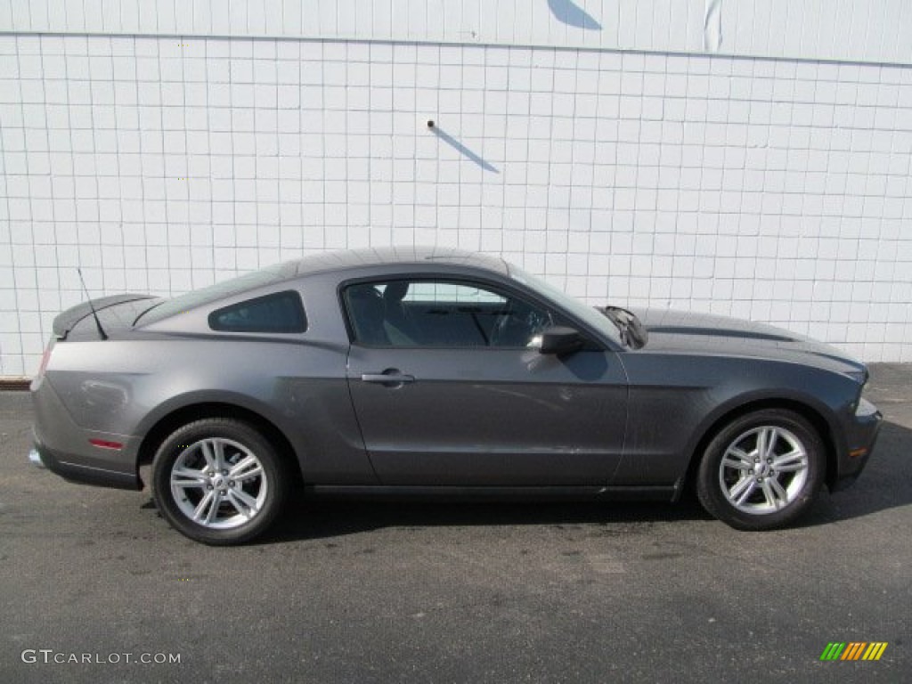 2011 Mustang V6 Coupe - Sterling Gray Metallic / Charcoal Black photo #2