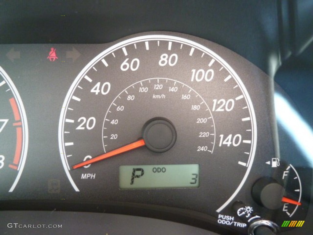2012 Corolla LE - Nautical Blue Metallic / Bisque photo #14